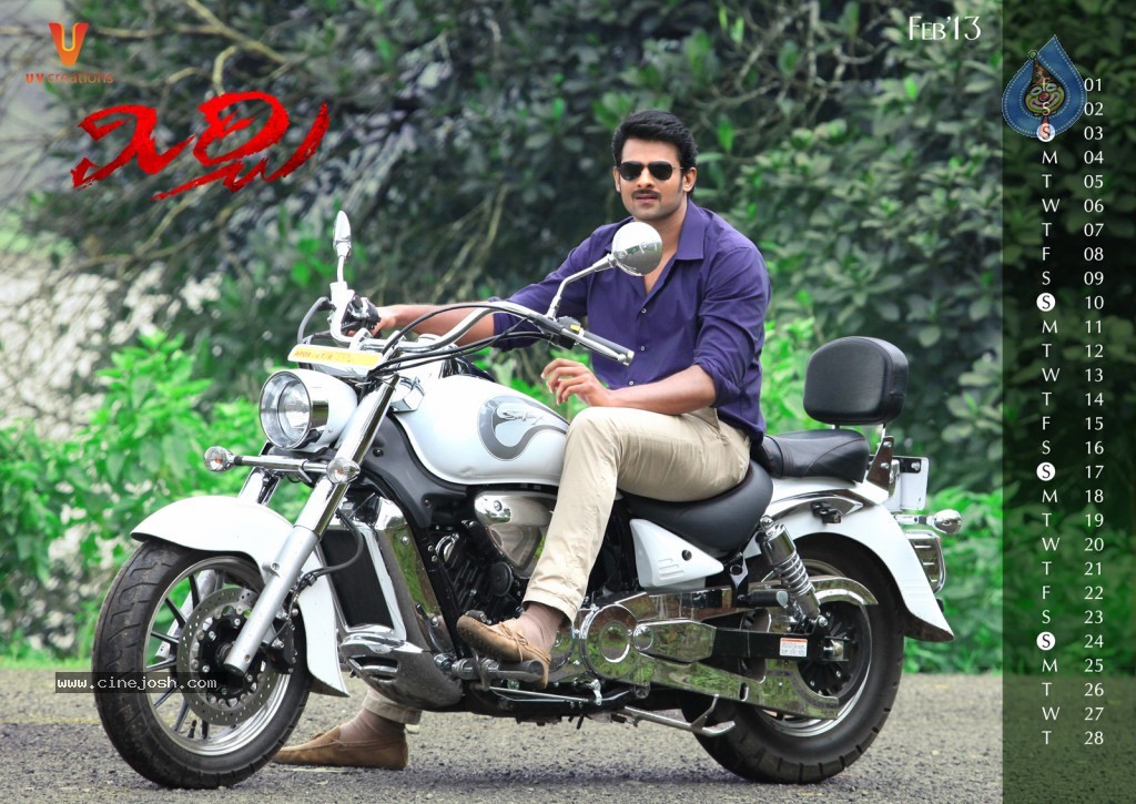 Mirchi Movie 2013 Calendar Photos - 7 / 12 photos