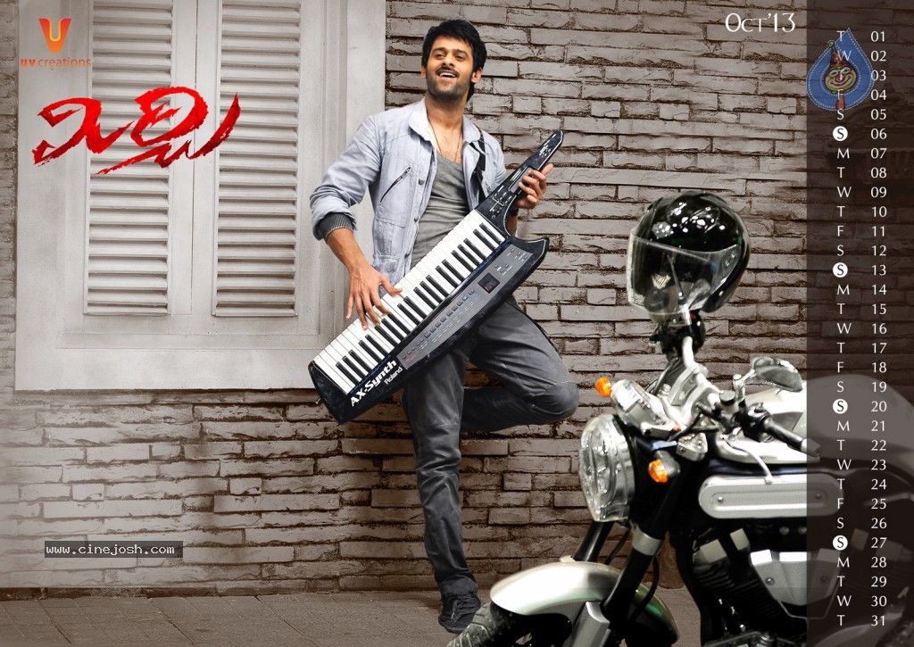 Mirchi Movie 2013 Calendar Photos - 11 / 12 photos