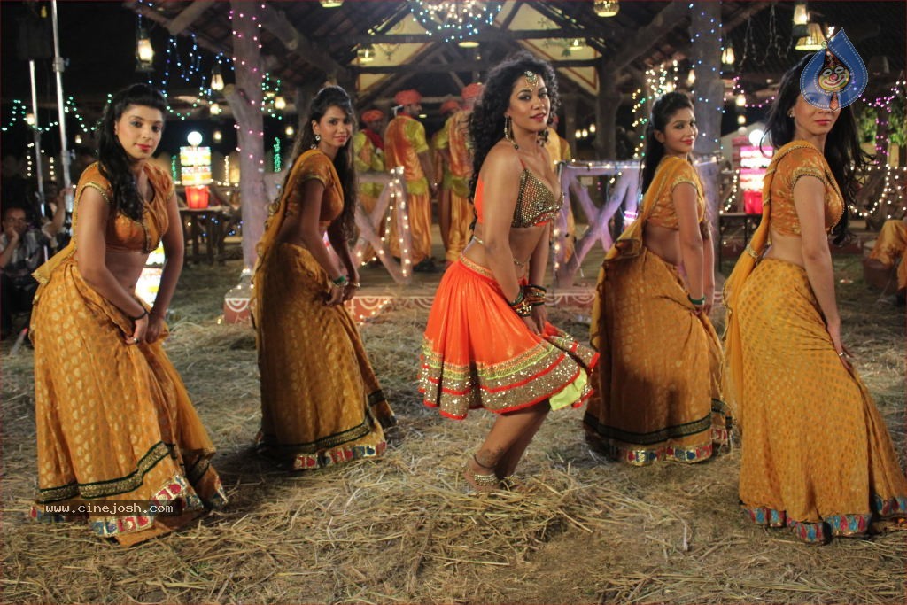 Mumaith Khan Item Song Stills in Aadivaram Amavasya Movie - 8 / 26 photos