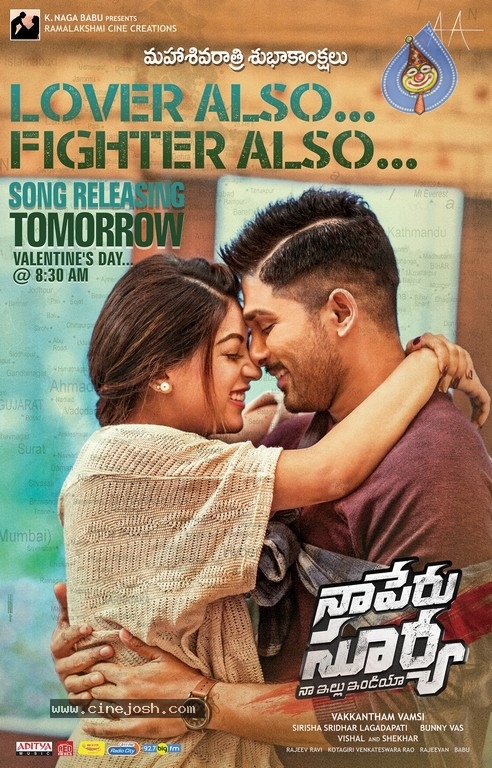 Naa Peru Surya Movie Song Stills - 1 / 2 photos