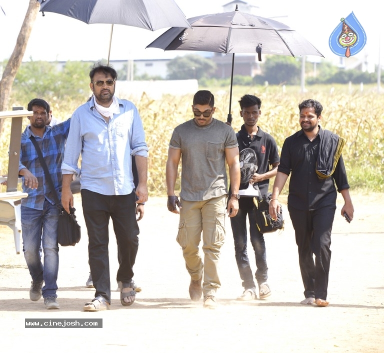 Naa Peru Surya Movie Working Stills - 2 / 30 photos