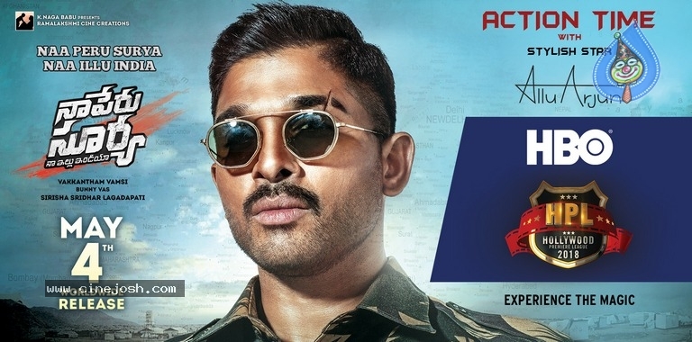 Naa Peru Surya New Posters - 2 / 2 photos