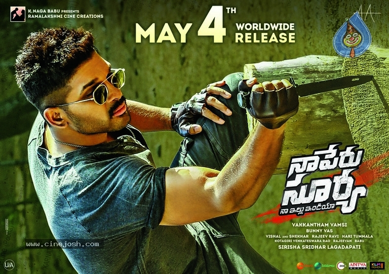 Naa Peru Surya New Posters - 8 / 11 photos