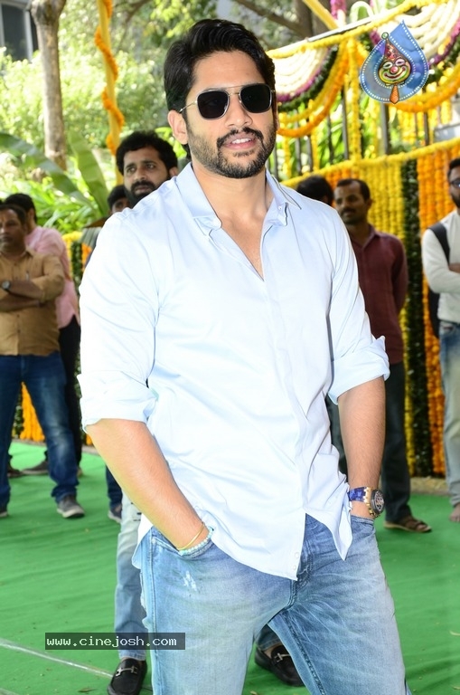 Naga Chaitanya New Movie Opening Photos - 14 / 15 photos