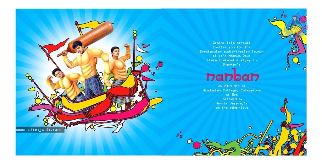 Nanban Movie Audio Launch Walls - 12 / 20 photos
