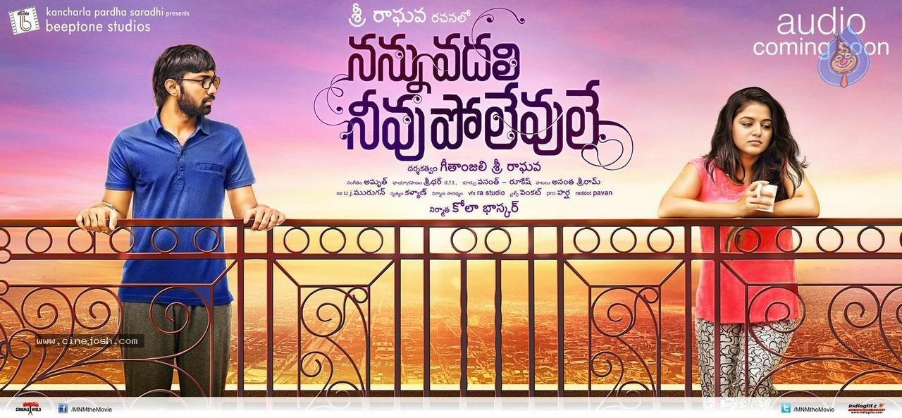 Nannu Vadili Neevu Polevule Poster - 1 / 1 photos