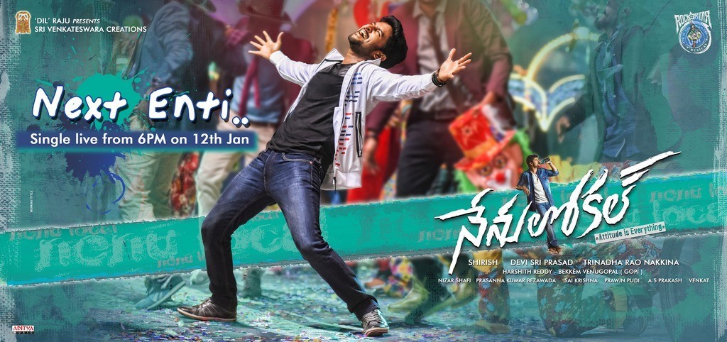 Nenu Local Movie Song Release Date Poster - 1 / 1 photos