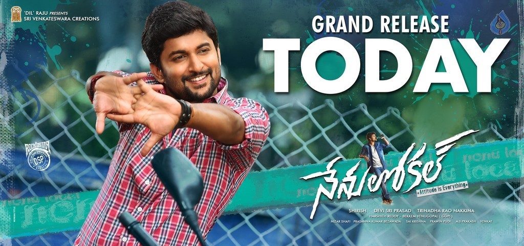 Nenu Local Release Poster - 1 / 1 photos