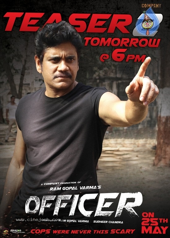 Officer Teaser Release Date Poster And Still - 1 / 2 photos
