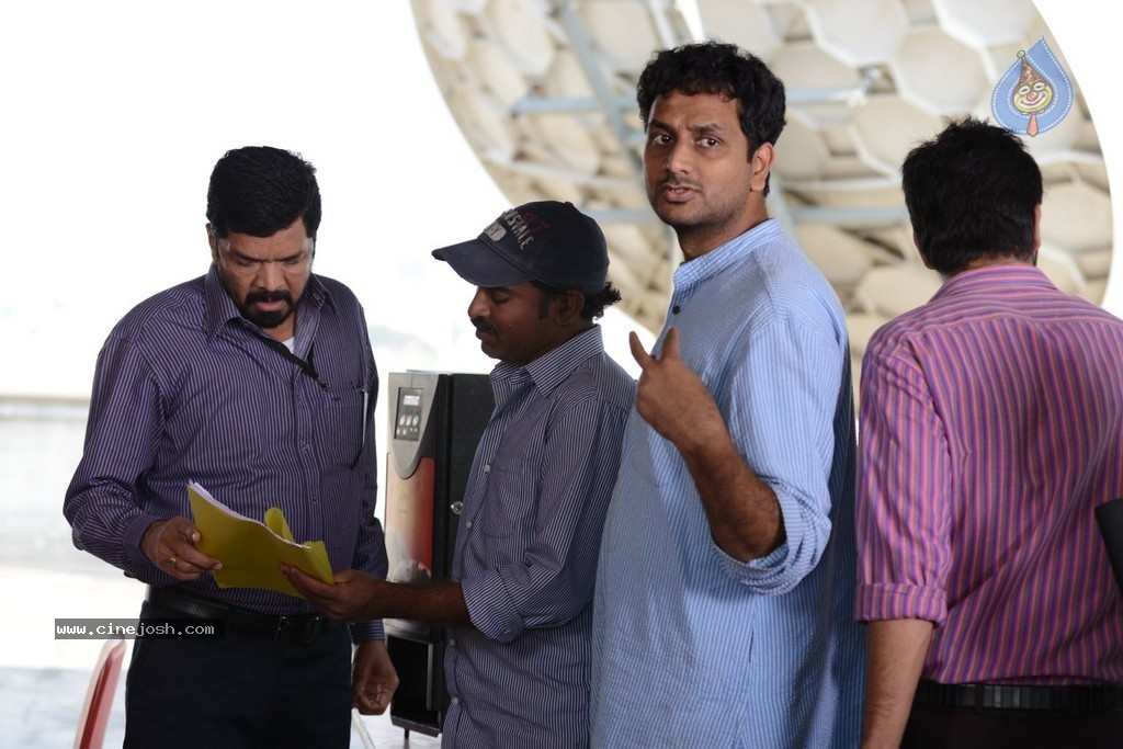Oohalu Gusagusalaade Working Stills - 37 / 41 photos