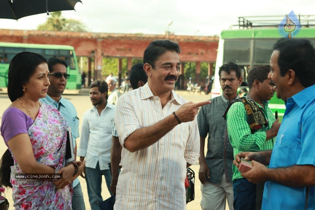 Papanasam First Look n Working Stills - 21 / 41 photos