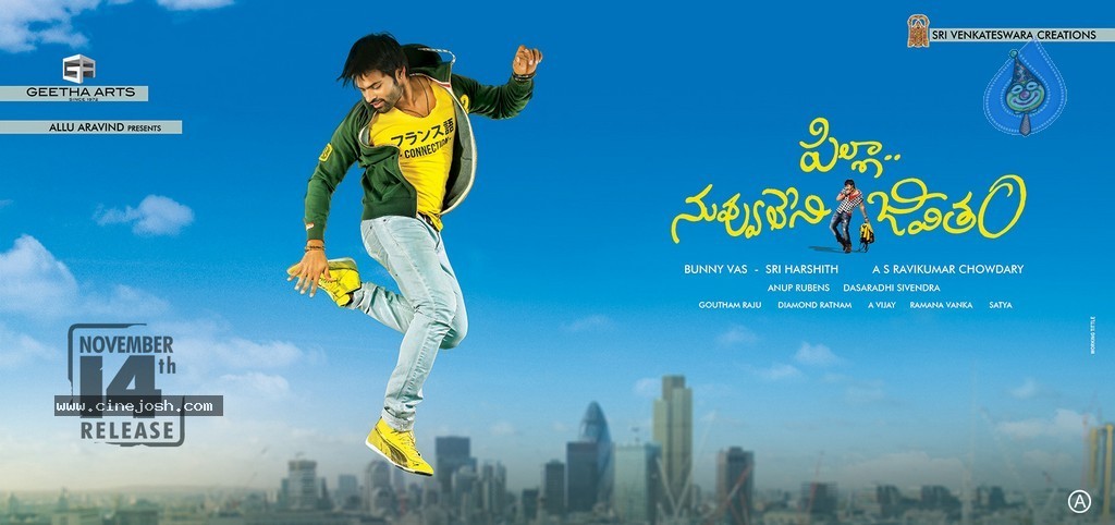 Pilla Nuvvuleni Jeevitham Release Date Posters - 1 / 6 photos
