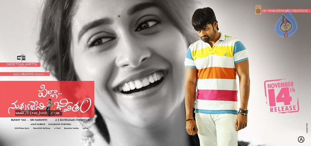 Pilla Nuvvuleni Jeevitham Release Date Posters - 6 / 6 photos