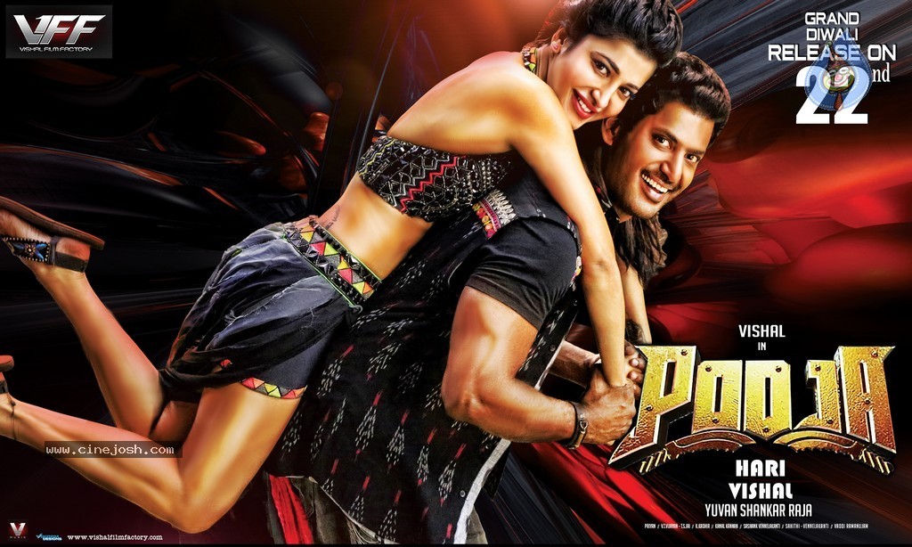 Pooja Movie Release Date Walls - 3 / 3 photos