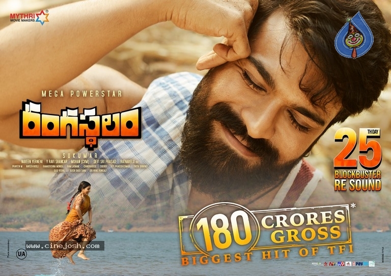 Rangasthalam 4th Week Posters Photo 3 Of 5 • 3,4 mln prosmotrov 1 god nazad. cinejosh