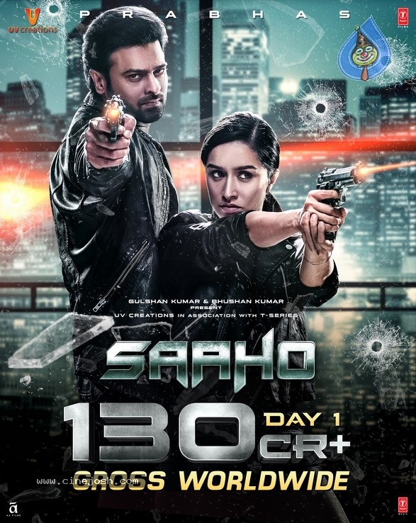 Saaho Day 1 Posters - 5 / 5 photos