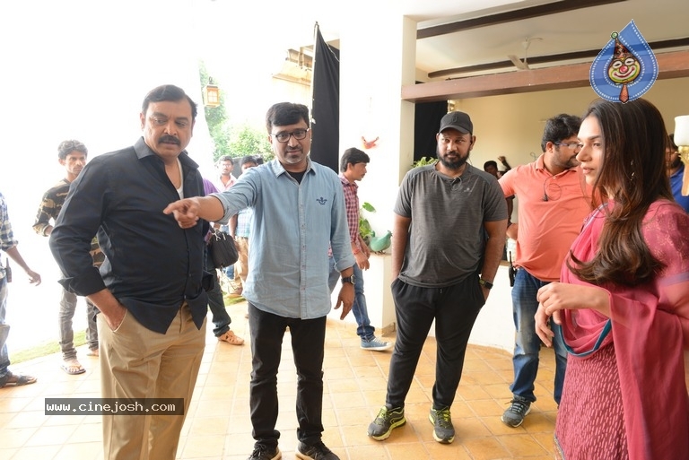 Sammohanam Movie Working Stills - 9 / 12 photos