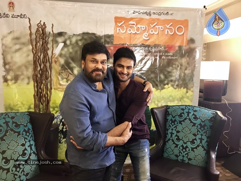 Sammohanam Teaser Launched by Chiranjeevi - 3 / 3 photos