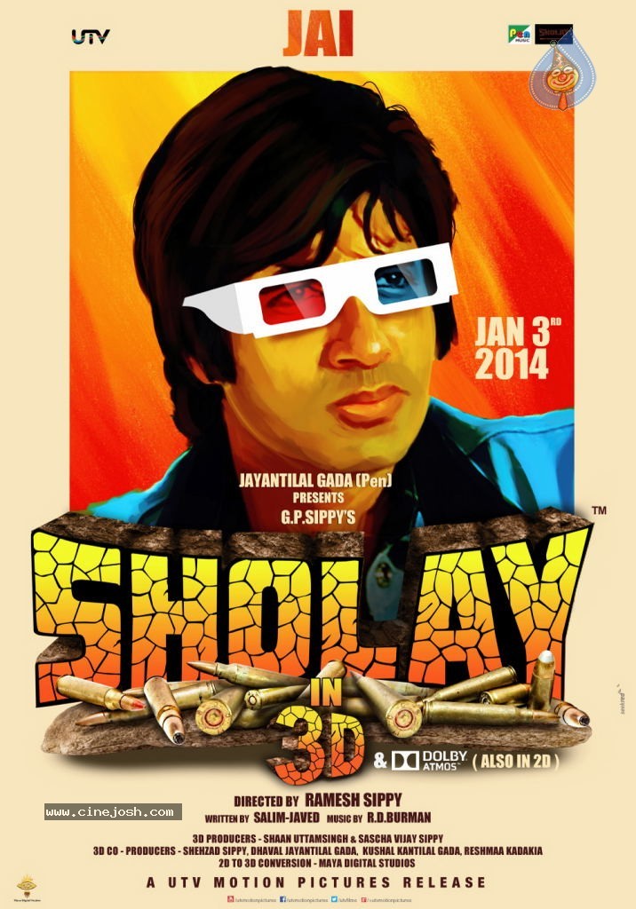 Sholay 3D Movie Wallpapers - 3 / 7 photos