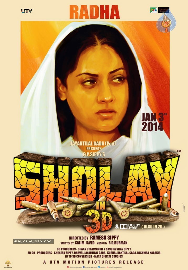 Sholay 3D Movie Wallpapers - 4 / 7 photos