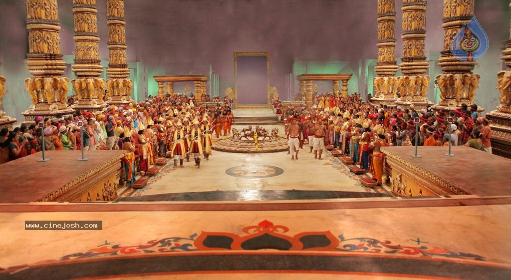 Sri Rama Rajyam Movie Working Stills - 18 / 22 photos