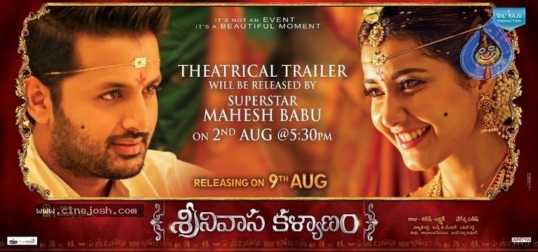 Srinivasa Kalyanam Trailer Announcement Poster - 1 / 1 photos