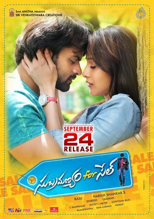 Subramanyam For Sale Release Date Posters - 2 / 21 photos