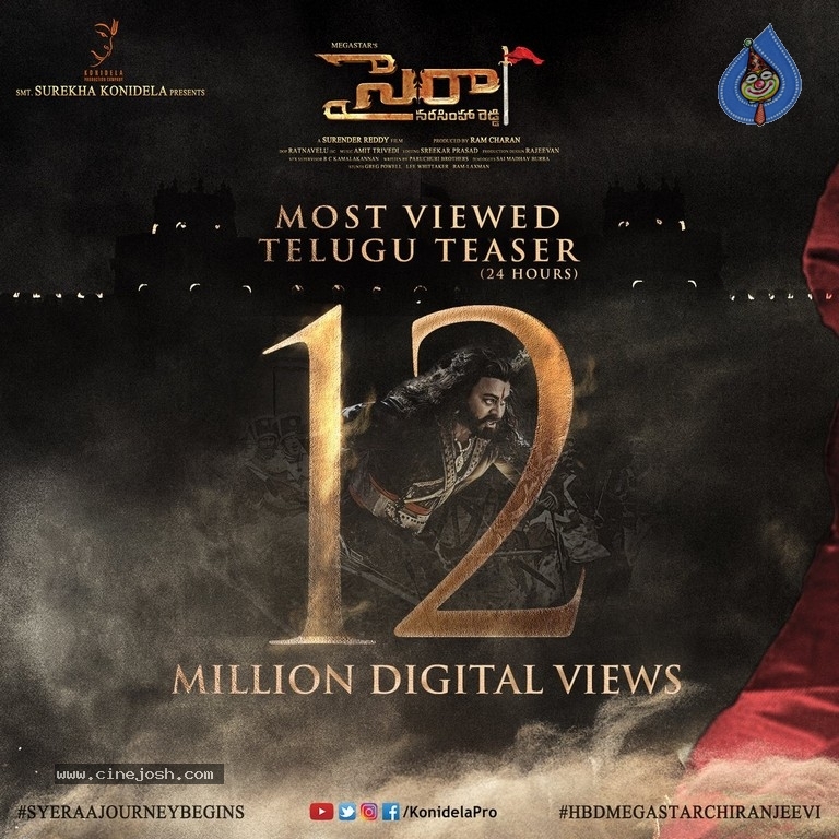 Sye Raa New Poster - 1 / 1 photos