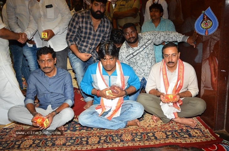 Valmiki   Team at Vijayawada Durga Temple - 8 / 15 photos