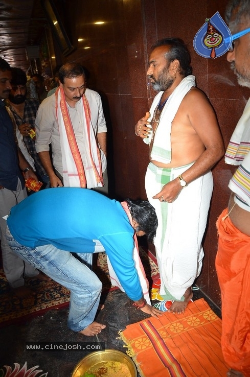 Valmiki   Team at Vijayawada Durga Temple - 14 / 15 photos