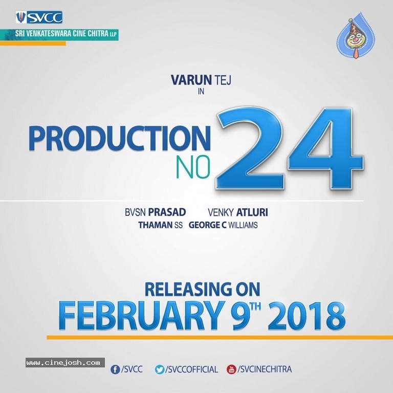 Varun Tej New Movie Still and Poster - 1 / 2 photos