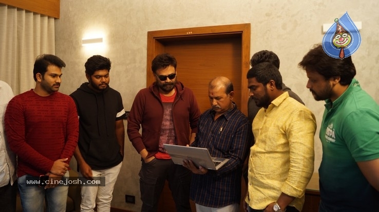 Venkatesh Launched Jai Sena Trailer - 14 / 21 photos