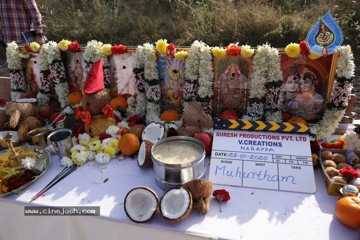 Venkatesh Narappa Movie Opening Photos - 10 / 13 photos