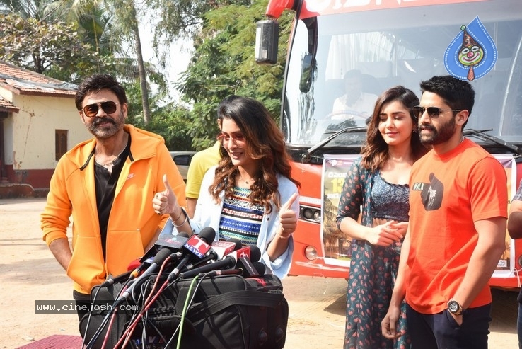 Venky Mama Movie Press Meet - 14 / 38 photos