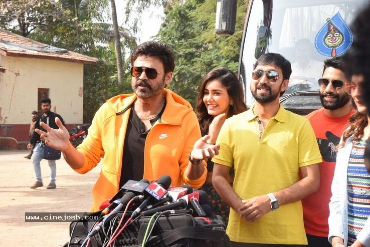 Venky Mama Movie Press Meet - 16 / 38 photos