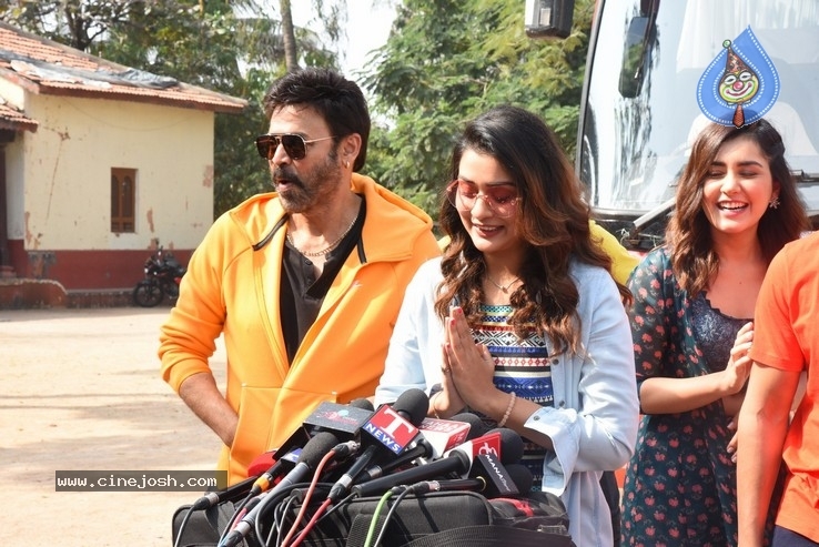 Venky Mama Movie Press Meet - 38 / 38 photos