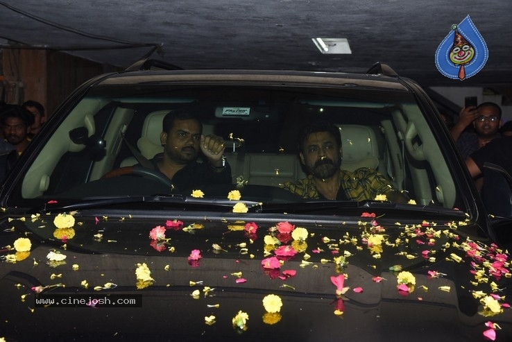 Venky Mama Team At Devi Theater - 9 / 58 photos