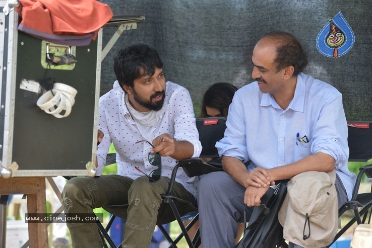 Venky Mama Working Stills - 2 / 4 photos