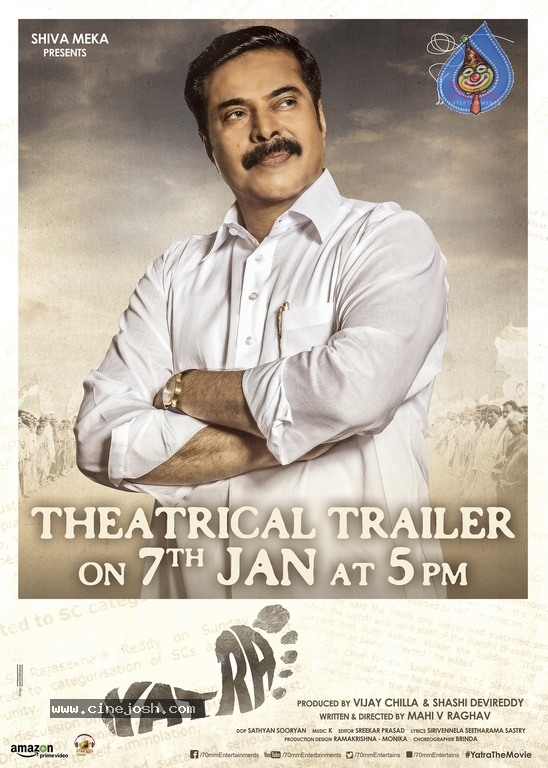 Yatra Movie New Posters - 1 / 2 photos