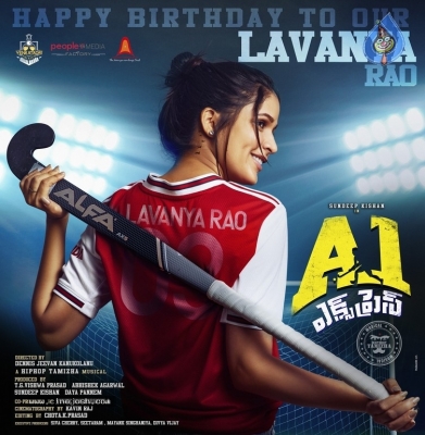 A1X Lavanya Birthday Poster - 2 of 2