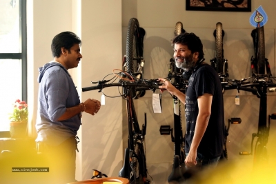 Agnyaathavaasi Working Stills And Posters - 10 of 19