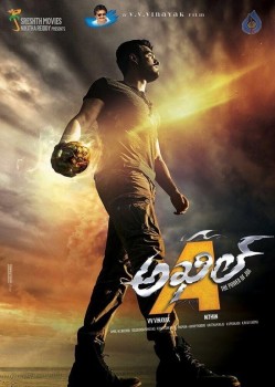 Akhil Movie 1st Look Posters - 1 of 3