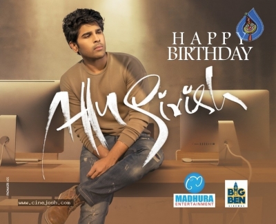 Allu Sirish Birthday Poster - 1 of 1