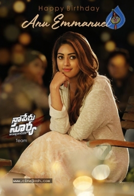 Anu Emmanuel Birthday Poster And Still - 1 of 2