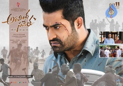 Aravinda Sametha Release Date Posters - 8 of 11