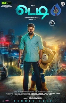 Arya Teddy Movie Tamil Posters - 1 of 2