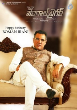 Bengal Tiger Boman Iraani Birthday Posters - 1 of 2