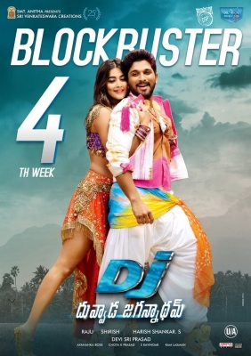 DJ Duvvada Jagannadham 4th Week Posters - 3 of 3