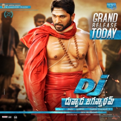 Duvvada Jagannadham Releasing Today Wallpapers - 2 of 3