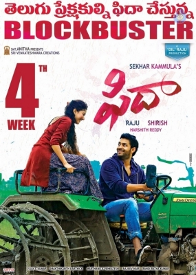 Fidaa Movie 4th Week Posters - 2 of 4